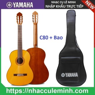 Đàn Guitar Classic Yamaha C80 (Hàng chính hãng bảo hành toàn quốc)