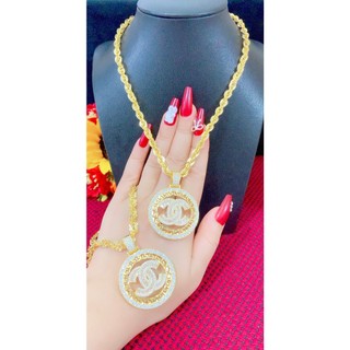 Dây chuyền nữ mạ 18.k cao cấp