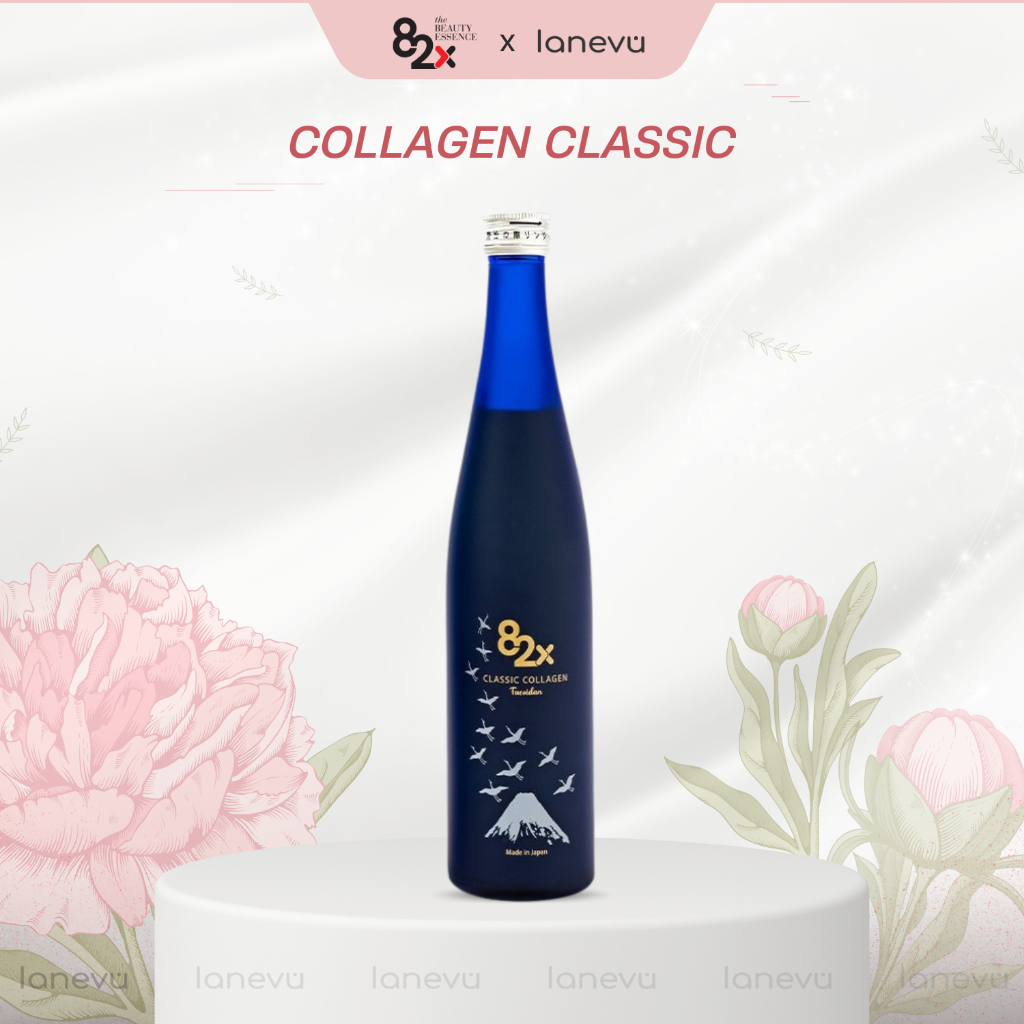 82X FUCOIDAN COLLAGEN Hàm lượng 120.000mg Collagen và Fucoidan Từ Tảo Nâu Mozuki (500ml/chai)