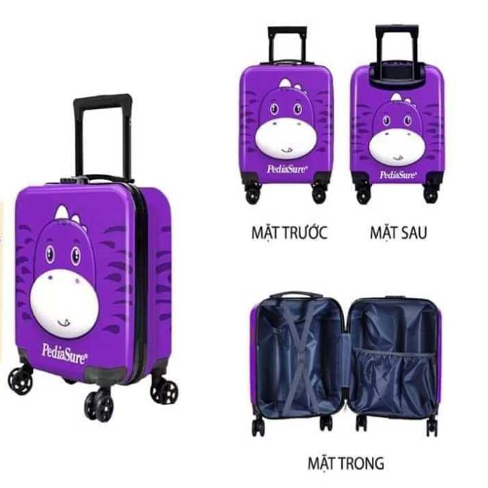 Vali Kéo Cho Bé Yêu Hình Khủng Long, Có Khóa Số Size 18 inh Giá Cực Ưu Đãi, Của Hàng Toàn Trên 400$, Tại Đây Chỉ 199$