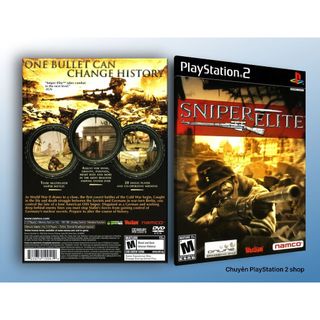 Đĩa game ps2, sniper elite cho ps2