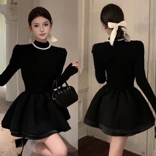 Đầm tay dài tùng xòe nhiều lớp hack dáng cực xinh Muri Dress Biu Clothing BB0258