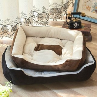 Nệm hình xương cho chó , mèo hàng cao cấp vải lông nhung