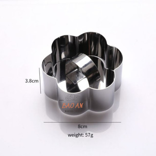 Khuôn ring mousse mini kèm nắp nhấn