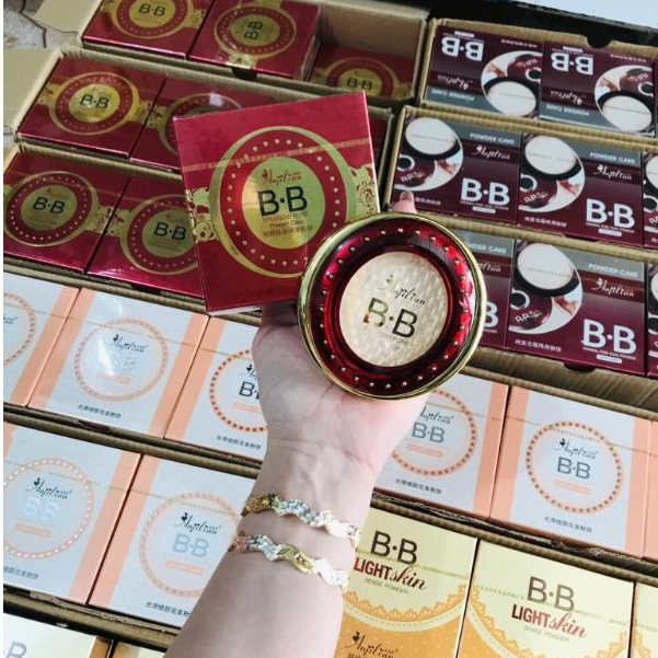 Phấn phủ collagen 2 tầng BB siêu mịn đủ mẫu