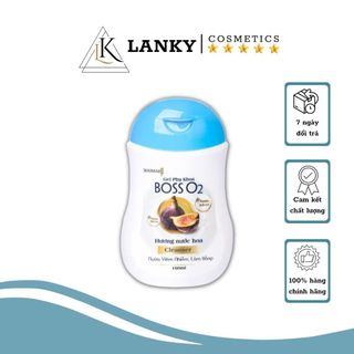 Gel phụ khoa BOSS O2 nano silver - Gel vệ sinh phụ nữ hương hoa hồng ngừa viêm nhiễm, làm hồng se khít, chống khô rát