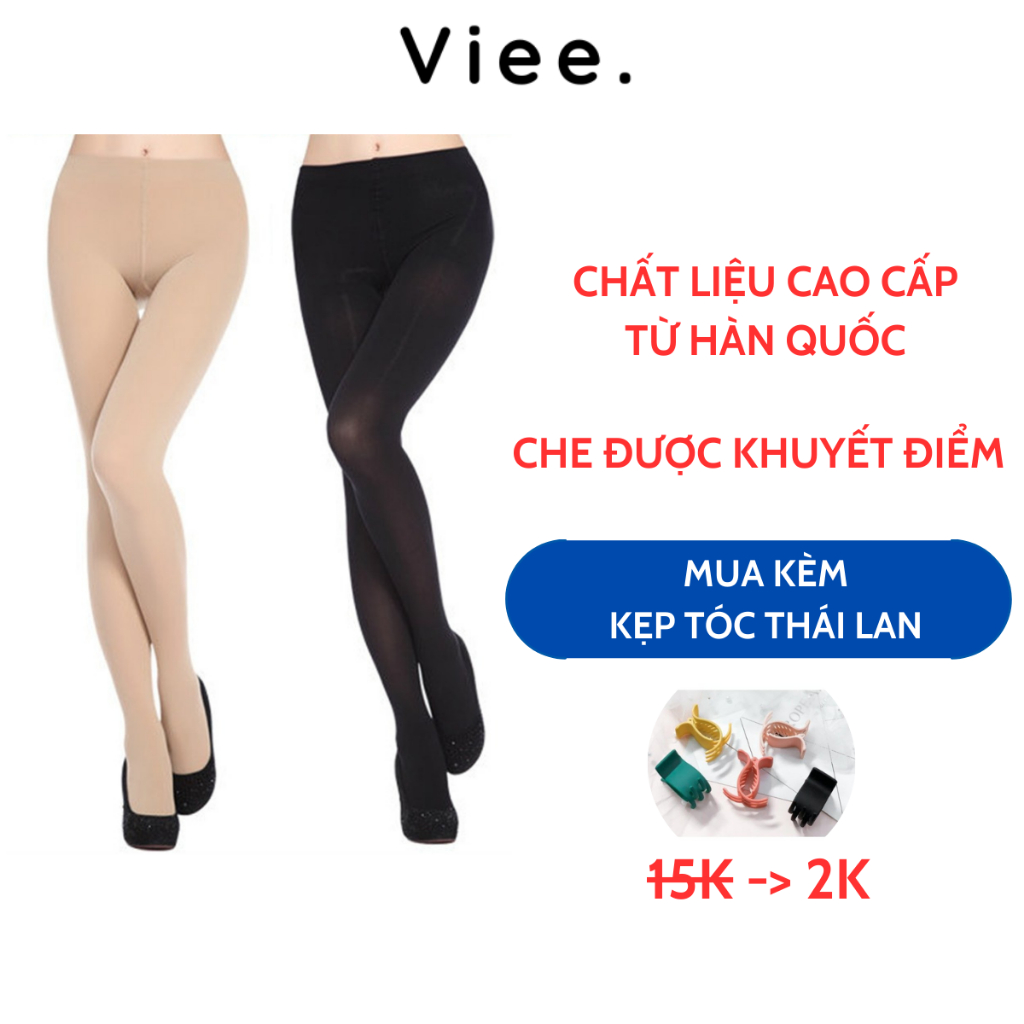 Vớ Quần Chống Nắng Nữ Dày Dặn Che Khuyết Điểm Chất Lượng Cao Hàn Quốc Freesize Dưới 70Kg Viee