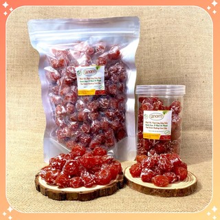 Mận cơm đỏ sấy dẻo ô mai mận cơm chua ngọt chuẩn ngon loại đặc biệt - túi 250g/500g