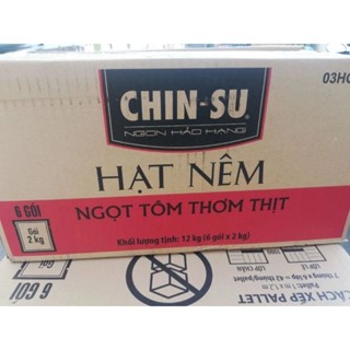 Hạt Nêm Chinsu 1,8Kg- 1 thùng (6gói x 1,8Kg) DATE MỚI
