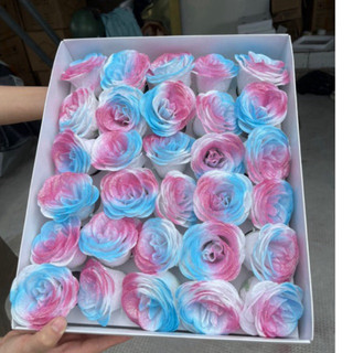 [HÀNG MỚI VỀ] Đầu Hoa Nhũ Loang Galxy (hộp 30 bông)