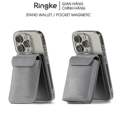 Ví kiêm giá đỡ RINGKE Stand Wallet / Pocket Magnetic