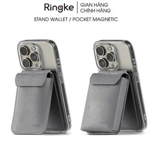 Ví kiêm giá đỡ ringke stand wallet / pocket magnetic