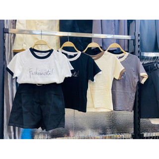 BoonShop Áo Thun BabyTee In Chữ Fashionista