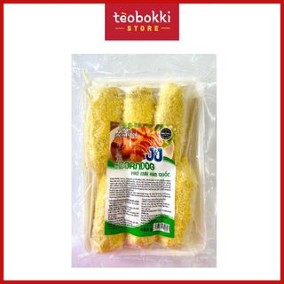 Corndog, hotdog phô mai hàn quốc j&j 480g