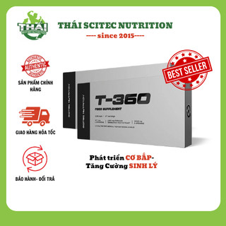 T 360 Sctiec Nutrition | Tăng TESTOSTERONE nam, cải thiện si.nh lý và sức mạnh cơ bắp