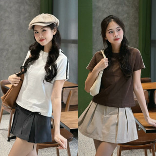 [RÁCH STORE] Áo Thun - BBT - Trơn - Viền 2 Sọc