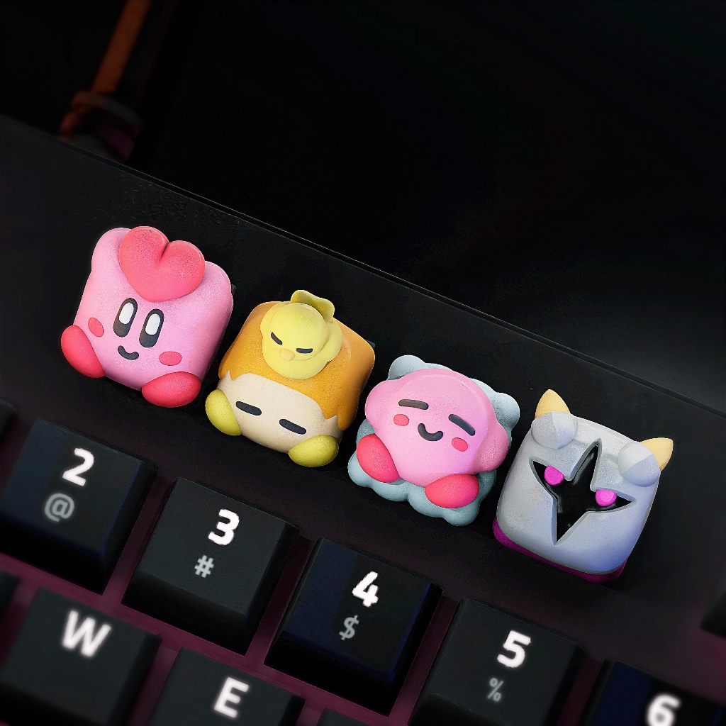 [XẢ NGHỈ] Phôi keycap Kirby