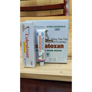 kem xoa Cobratoxan- 1hộp 10 týp (date 04/2026)