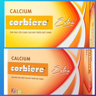 Mẫu mới- Calcium corbiere extra hộp 30 ống x10ml