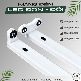 Máng đèn led đôi 6 tấc