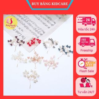 Cành pha lê pha hạt trai cao cấp PK2201