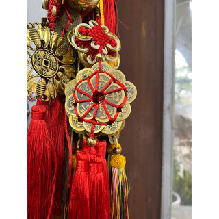 Dây xu hoa mai, Hoa mai thập toàn bằng đồng dây xu may mắn bình an