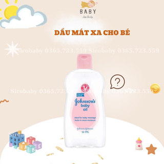 Dầu mát xa dưỡng ẩm Johnson s baby oil 50ml