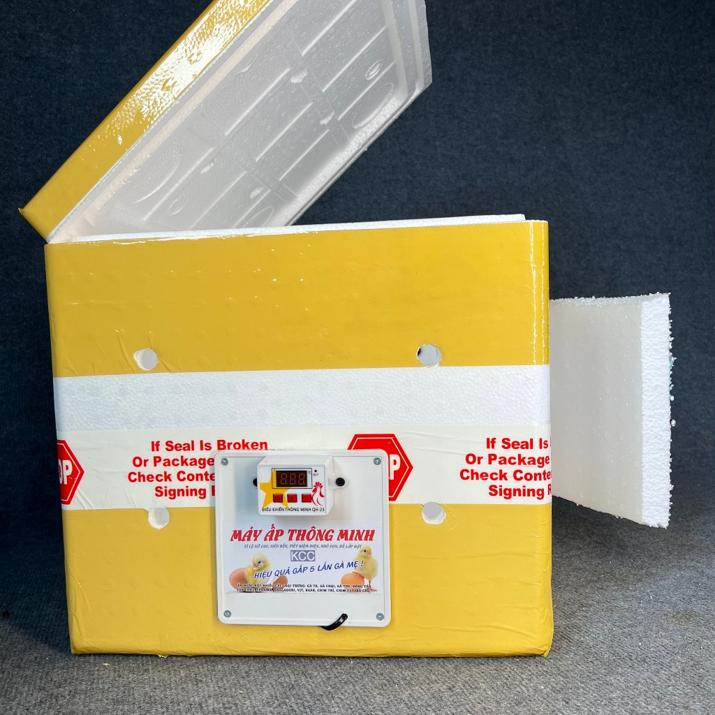 COMBO THÙNG XỐP + MÁY ẤP TRỨNG THÔNG MINH