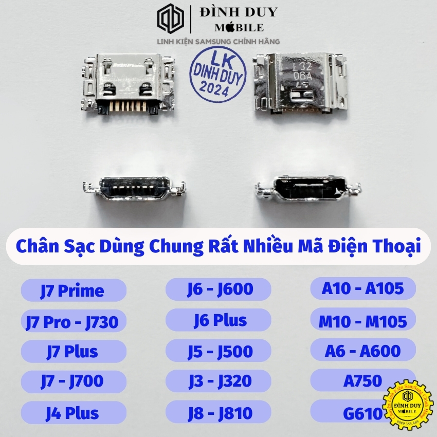 Chân Sạc Samsung J7 Prime J730 J500 J320 J7Pro J7+ A600 J810 A750 G610 J7