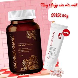 Viên uống chính hãng sắc ngọc khang ++ chống lão hóa da, giảm nám, tàn nhan cao cấp