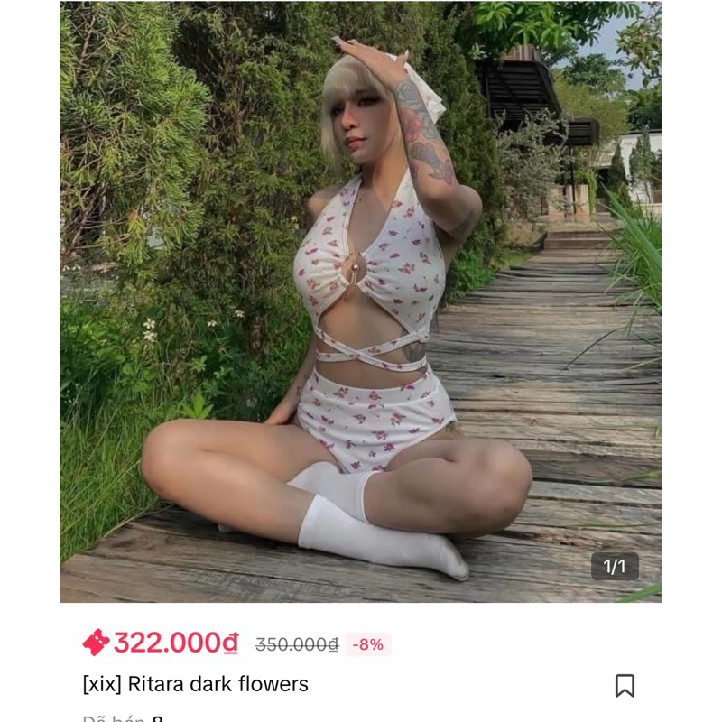 BIKINI 2 mảnh Xix on beach trẻ trung