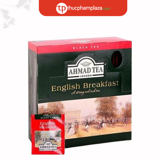 Trà Buổi sáng AHMAD English Breakfast hộp 200g 100 túi lọc có bao thiếc