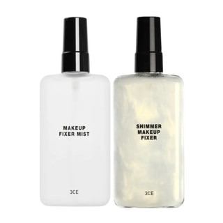 Xịt khoáng khóa nền 3ce shimmer makeup fixer & makeup fixer mist