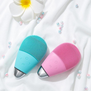 Máy rửa mặt sóng siêu âm làm sạch hiệu quả và có chức năng massage giảm quàng thâm mắt