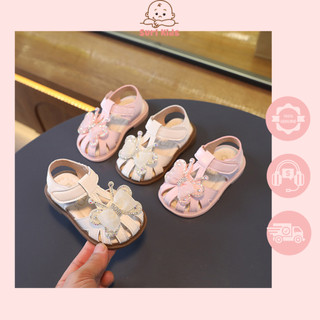 Sandal, giày tập đi, dép đính con bướm cho bé tập đi - Suri Kids