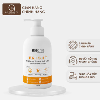 Sữa dưỡng thể sáng da mờ thâm md care brightening booster body lotion 200ml
