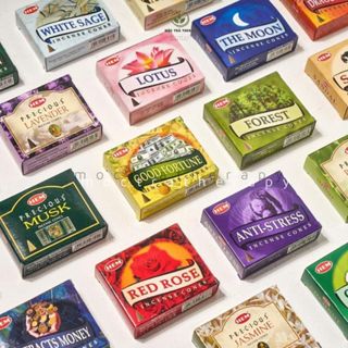   Hộp 10 nụ  Nụ HEM Hộp Nụ Trầm Hương Chính Hãng Nụ Trầm ẤN ĐỘ Nhang nụ nón Nụ trầm hương xông nhà 