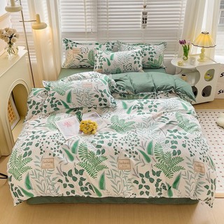 Bộ chăn ga gối poly cotton 4 món hàng nhập cao cấp