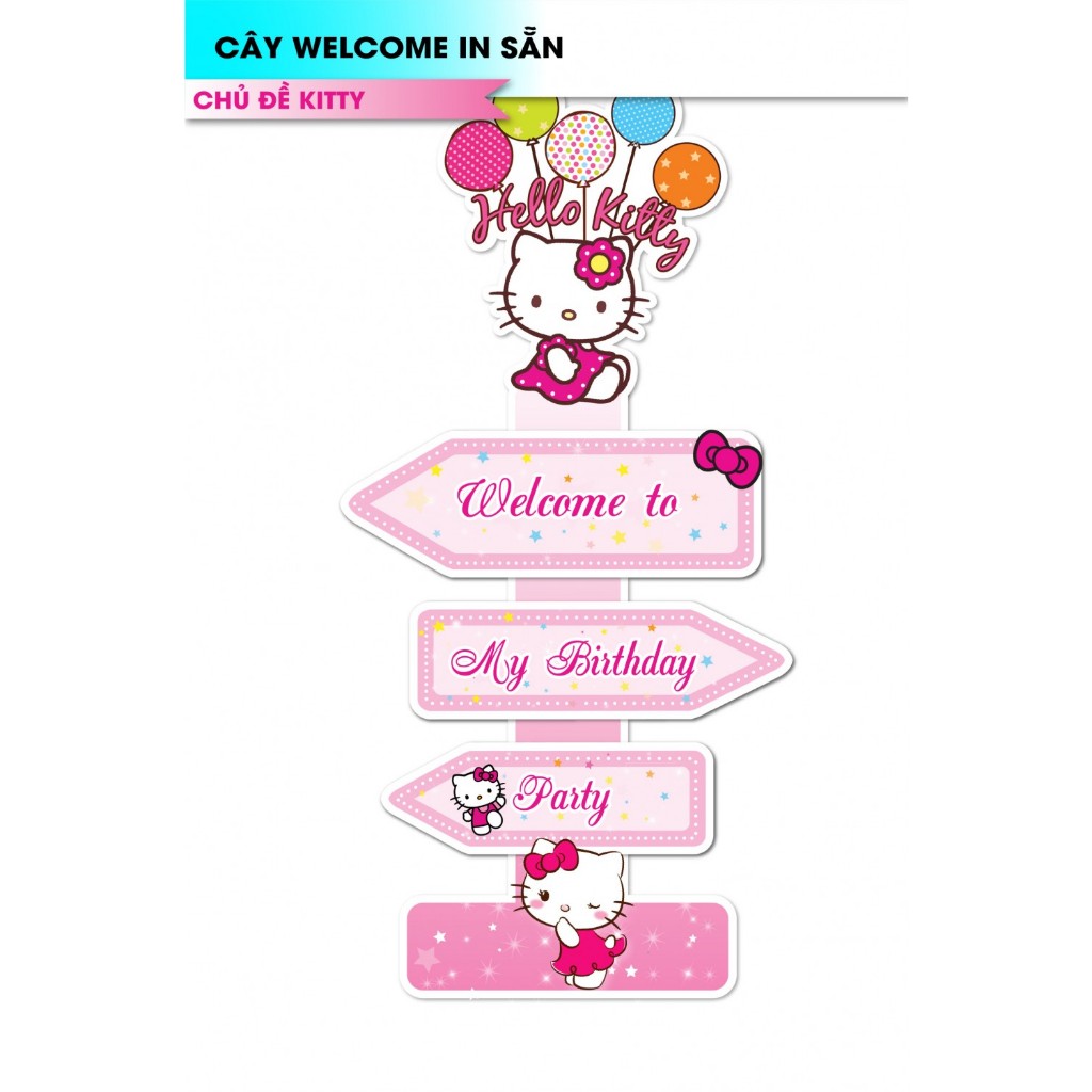 Cây Welcome Tiệc Sinh Nhật, Party