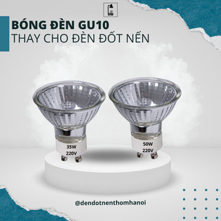 [35W] Bóng đèn đốt nến halogen GU10 - Sử dụng cho đèn đốt nến thơm
