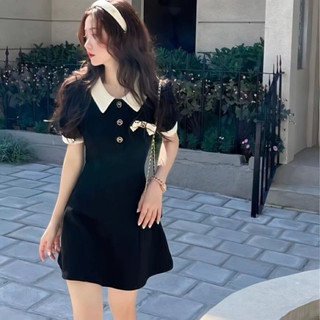 [Sale] Đầm Ulzzang Polo Dress - Kèm ảnh thật
