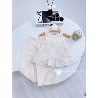 Bộ Vạt Bèo Cho Bé Gái ( 10 - 29kg )