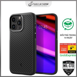 Ốp lưng spigen core armor ip 15 15 plus 15 pro 15 promax - matte black