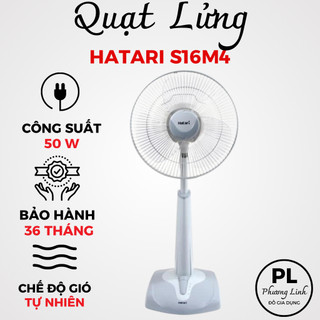 Quạt lửng hatari hb-s16m4 - hàng chính hãng - bảo hành 36 tháng
