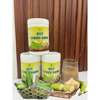 Bột chuối xanh - 100% nguyên chất - hủ 500gr