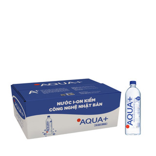 Nước ion kiềm aqua+ thùng 24 chai 330ml