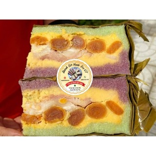 Bánh tét 3 màu 650gram-750gram
