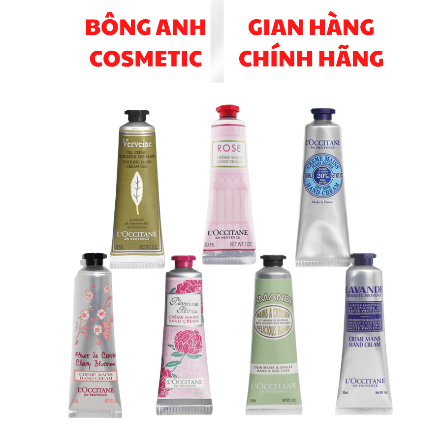 Kem Dưỡng Da Tay L'Occitane / Loccitane Siêu Thơm