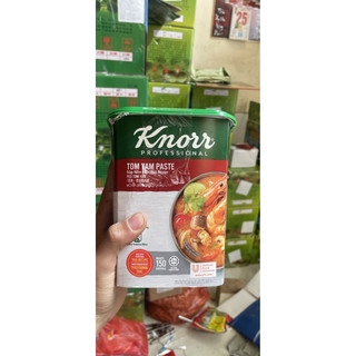 súp nền lẩu Thái knorr Tom Yam paste hộp 1.5kg