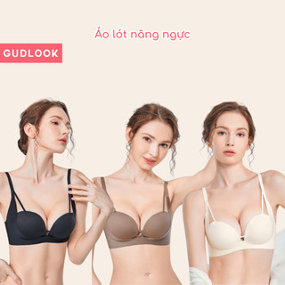 Áo Lót Nữ Không Gọng Đệm Bàn Tay GUDLOOK Thiết Kế Viền Nâng Form Ôm Nâng Dễ Chịu